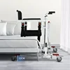 Electric Patient Transfer Commode Lift Chair Foldable IXP4 Waterproof with Bedpan from Bed to Chair for Handicapped 2