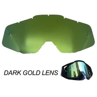 Lunettes de Motocross remplacer lentille tout-terrain moto ATV lunettes de moto lentille de couleur casque lunettes lentille accessoires lentille de rechange 3