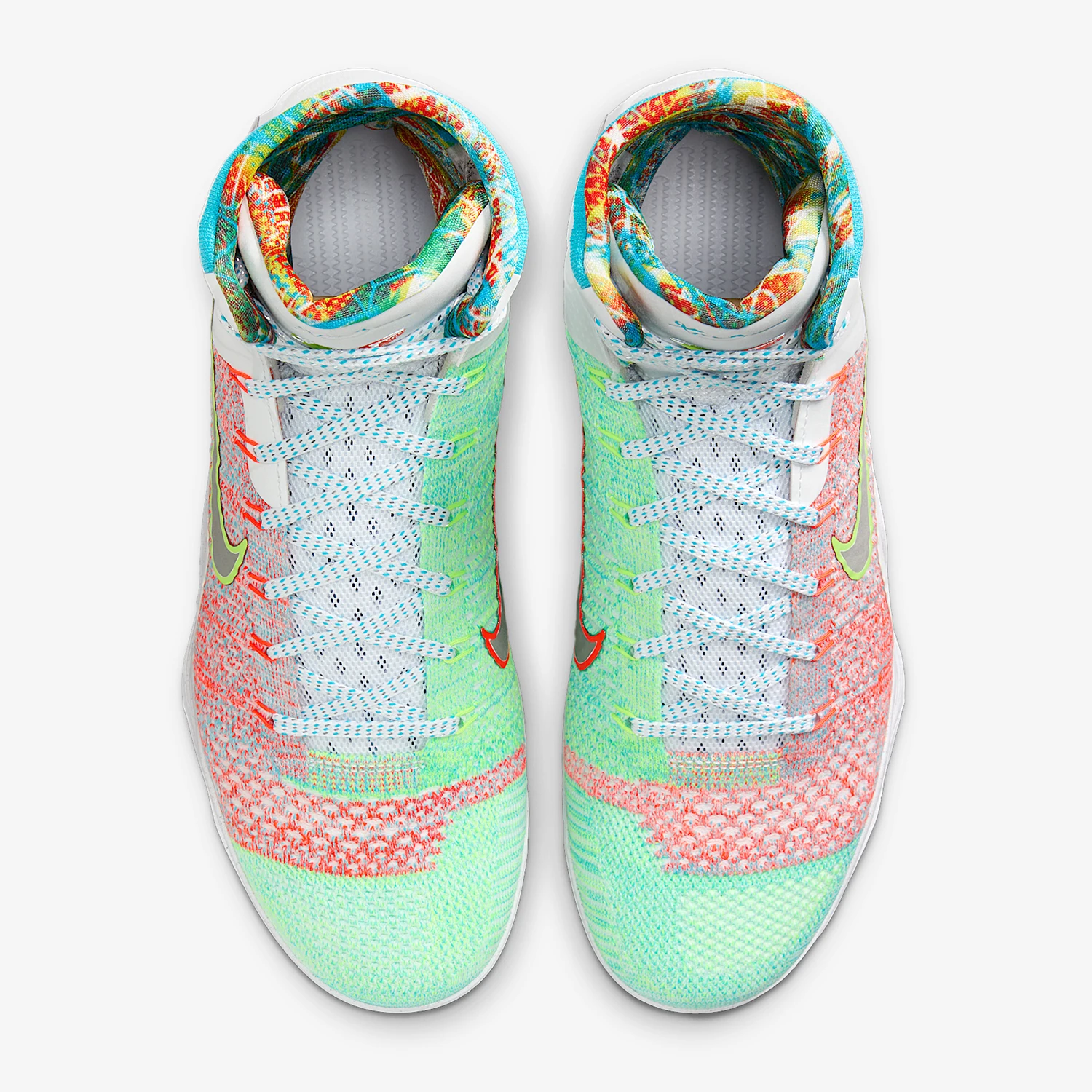 Nike genuine Kobe 9 men's fashionable high top training durable basketball shoes FZ7335-101 view 4