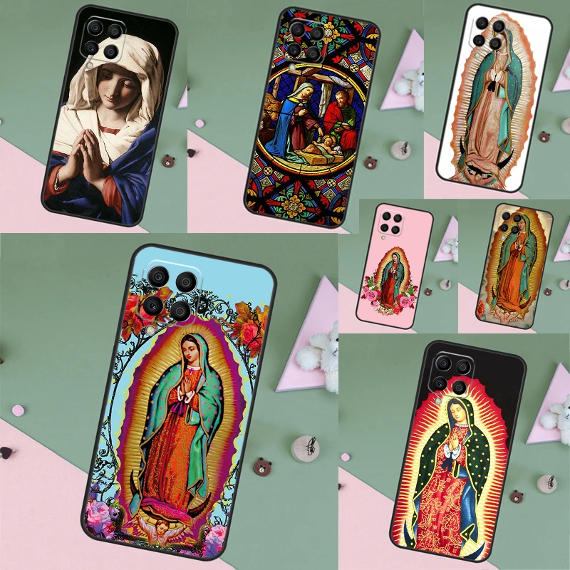 Custodia Virgen De Guadalupe Per Samsung Galaxy M33 M53 M52 M32 M12 M23 M13 M51 M31 M11 M20 M30S M14 M34 M54
