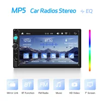 Autoradio Podofo 10,4'' pivotant manuellement 1DIN, Carplay sans fil, Android Auto, lecteur multimédia de voiture, Mirror Link, BT, radio FM/RDS, égaliseur 2