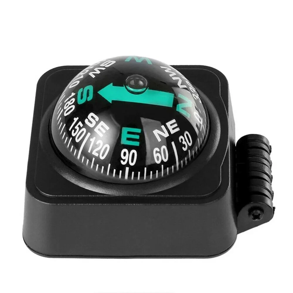 1/2 Pezzi 360 ° Bussola da Cruscotto per Navigazione Outdoor, Guida Direzionale per Ciclismo, Escursionismo, Viaggi, Kayak, Nautica, Rafting - Image 4