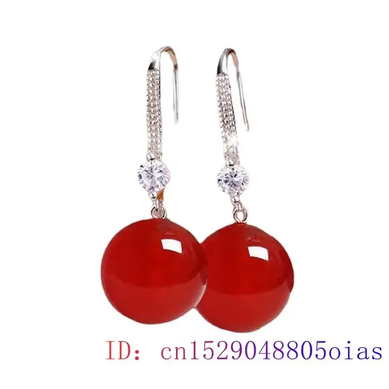 Jade Drop Earrings for Women Gift 925 Silver Gemstones Jewelry drop earrings,long earrings,dome teardrop earrings