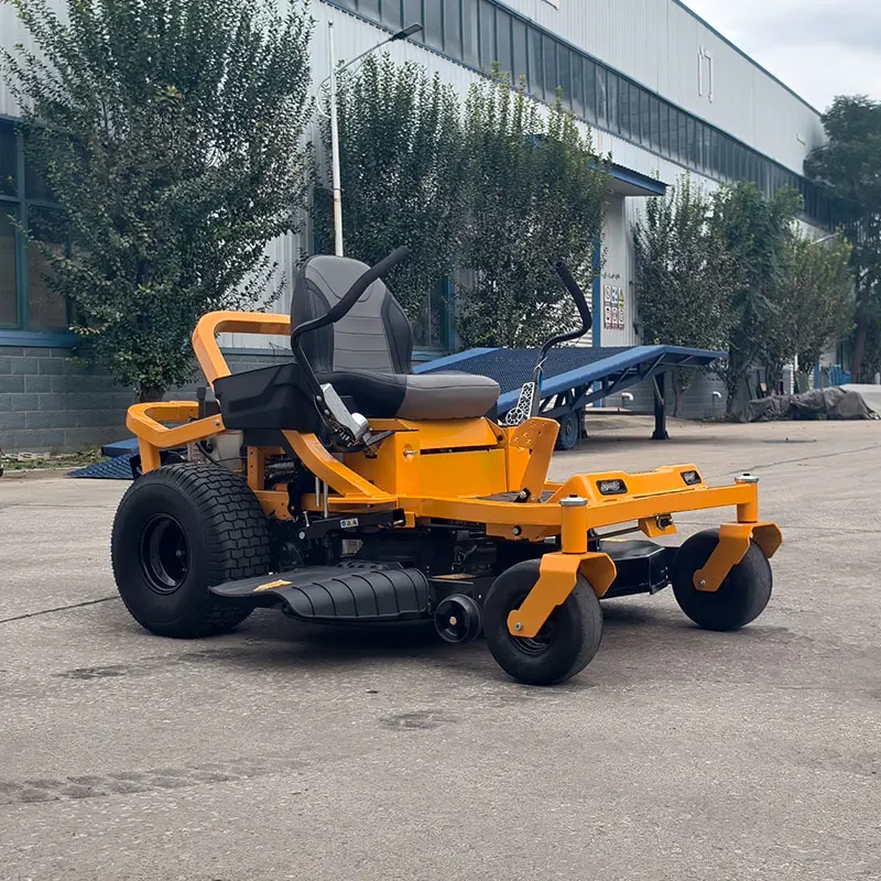 Trattorino rasaerba durevole per uso agricolo, tagliaerba efficiente con sedile confortevole e facile utilizzo - immagine 3