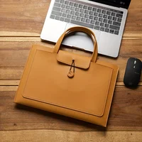 Sac pour ordinateur portable léger/porte-documents d'affaires, sac de rangement de grande capacité, MacBook Air 13 Pro 14 16 Huawei 15.6 pouces applicable 3