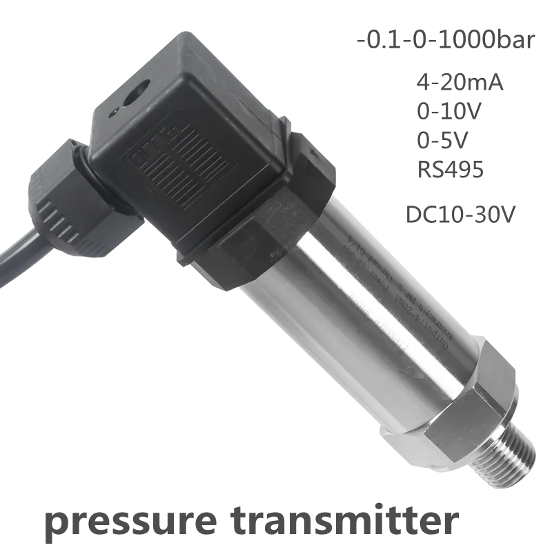 

Датчик выходного давления Hersman, 4-20 мА, 0-10 В, 10 кПа, 100 МПа, датчик жидкости для воды, газа, масла, мбар, 1 бар, МПа, 16 бар