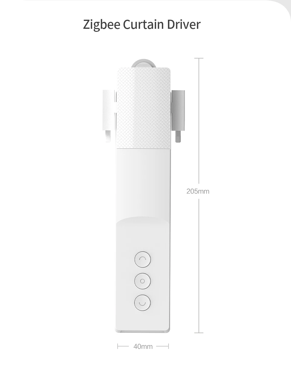 para Roman Rod I Tipo, Cortinas Faixa, Alexa, Google Home Control