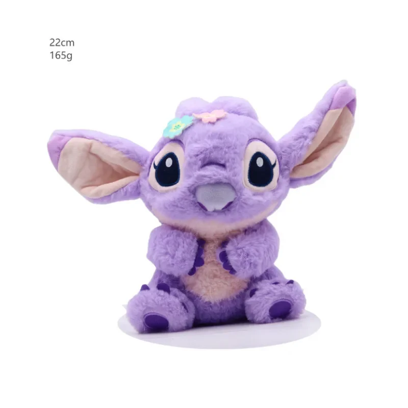Lilo & Stitch Plush Toy Disney Doll Cartoon Animals Stitch Angel Pandent Keychain Kids Gift plush toy