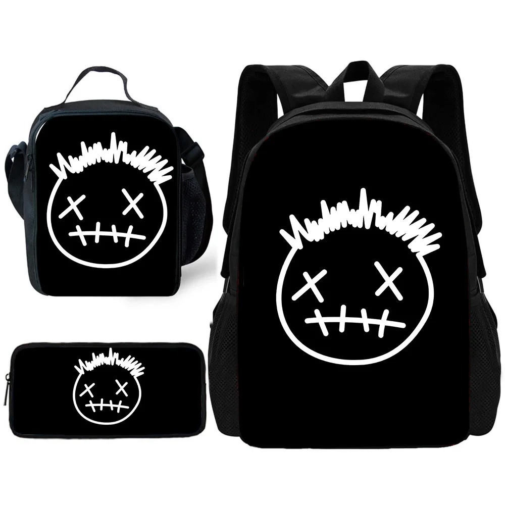Child School Cool Popular Jackboys Traviss Scotts Backpack with Lunch Bags ,Pencil Bags ,School Bags for Boys Girls Best Gift - 2