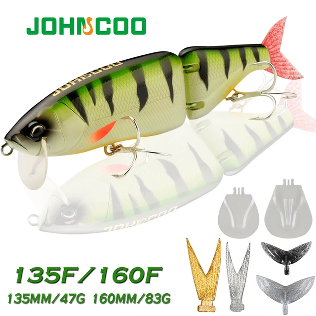 Swimbait Big Fishing Lure Artificial Hard Bait 160mm Jointed