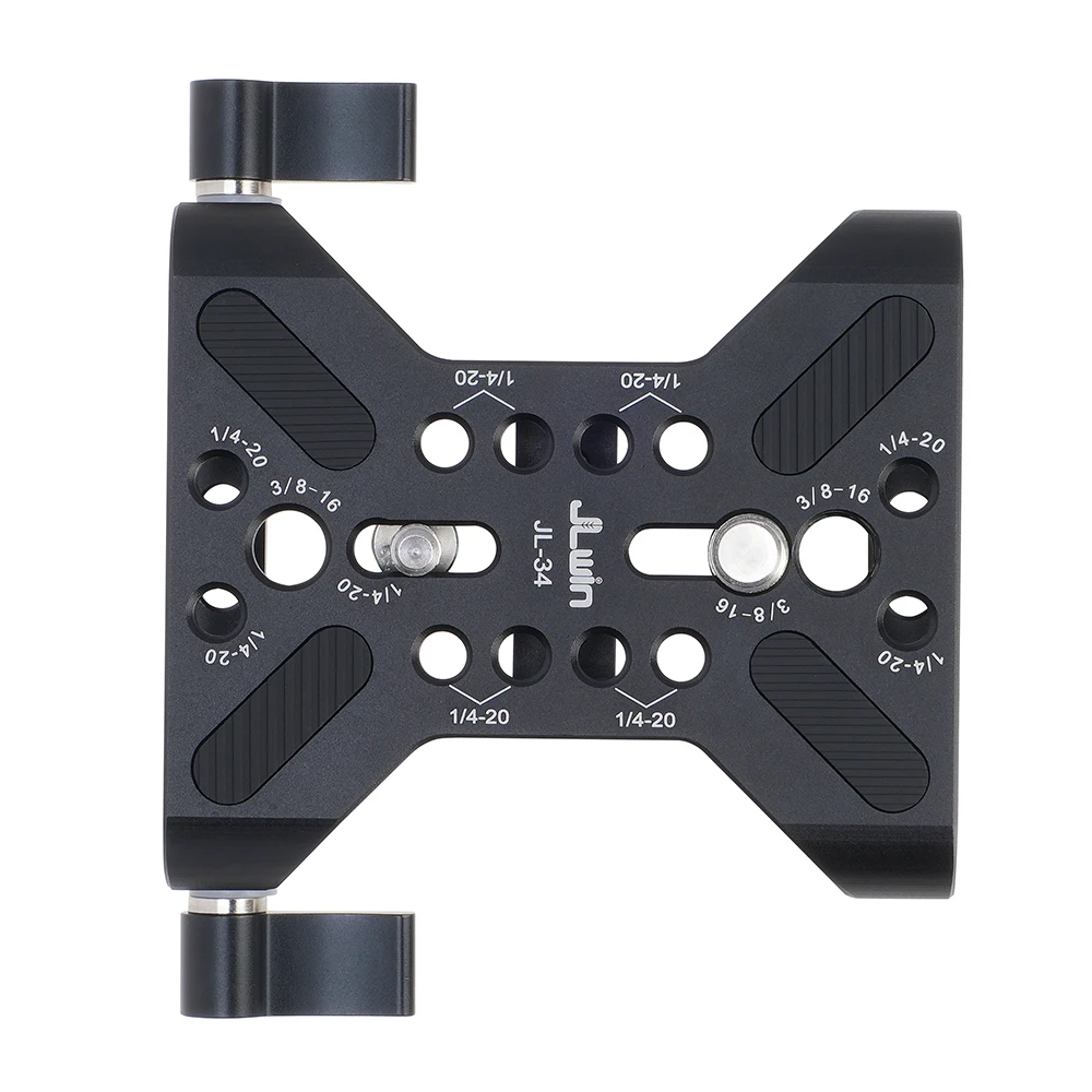 Basis Schnelle Installation Platte Und Kaninchen Käfig Rohr Basis Schwarz Rohr Klemme Basis 15 Mm Doppel Loch Rohr Klemme Pan Tilt zubehör – Detail 11