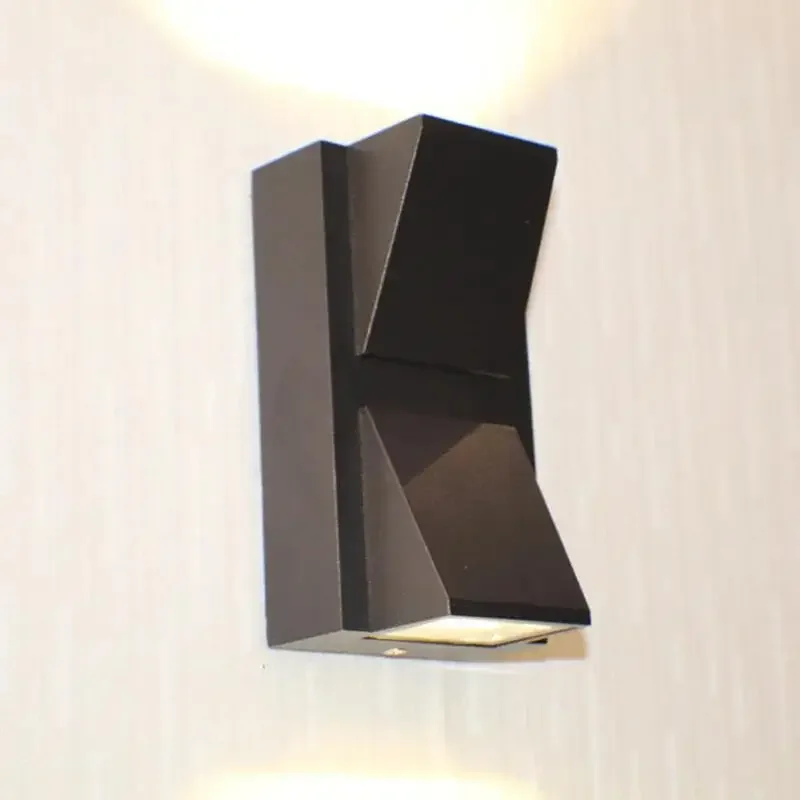 Description Picture 6 of item5W 10W Modern Simple Led Wall Lamp Ceative Outdoor Waterproof Wall Lamps Gate Terrace Balcony Garden Decoration Wall Lights