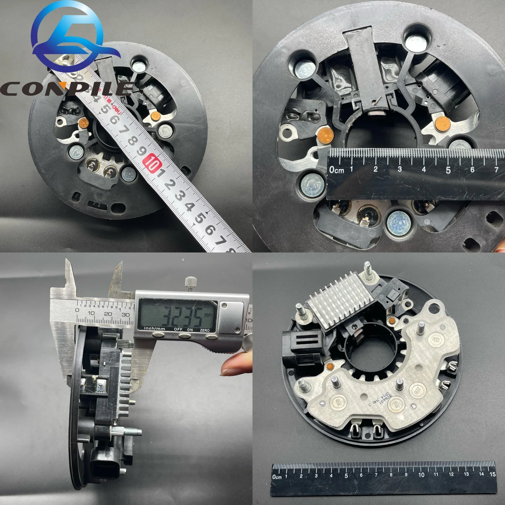 Car Generator Accessories Car Generator Regulator 1pc for Nissan Tiida x-trail Teana Wind Power Generator Regulator Diode Rectifier Bridge Assembly