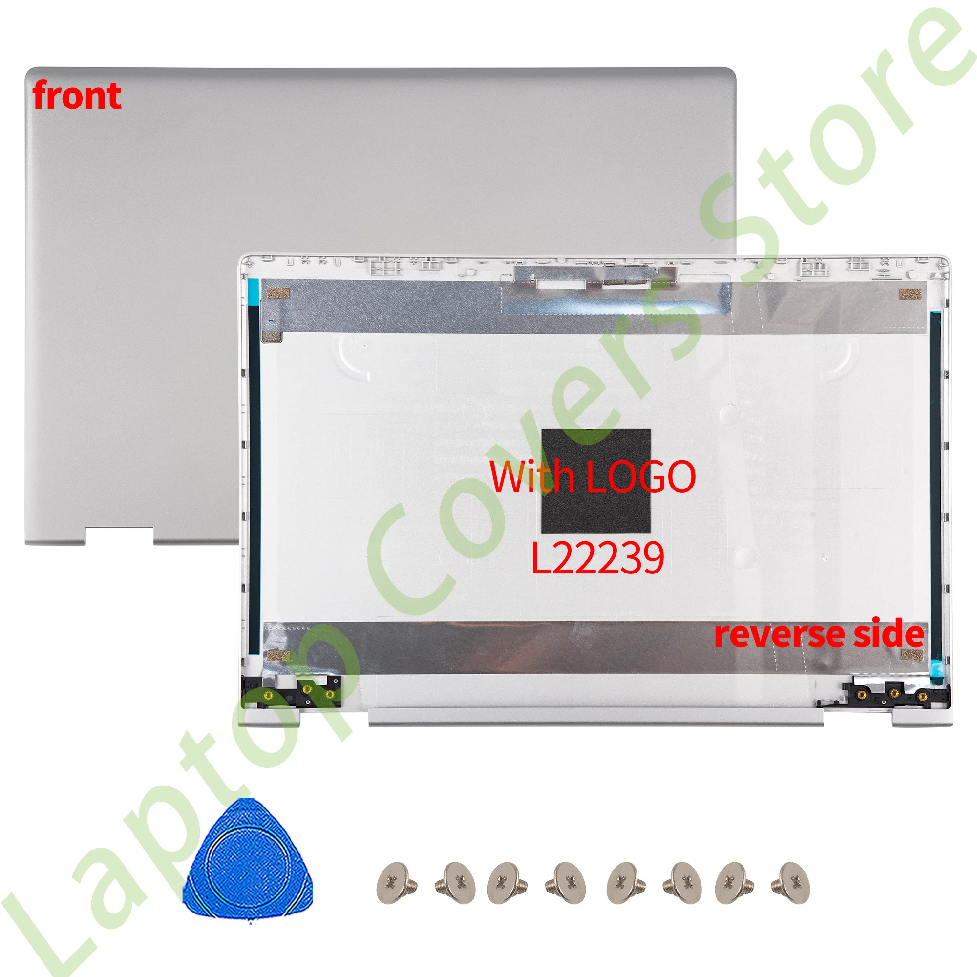LCD 후면 커버, Pavilion 14 X360 14-CD TPN-W131 후면 상단 뚜껑, 노트북 부품 교체, 신제품