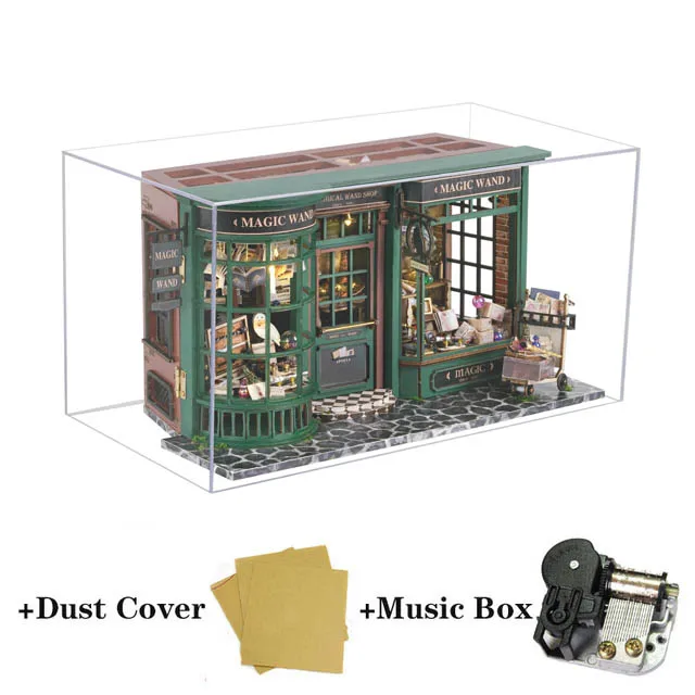 ミニチュア木製家具,DIYドールハウス,誕生日プレゼント用おもちゃ,f032