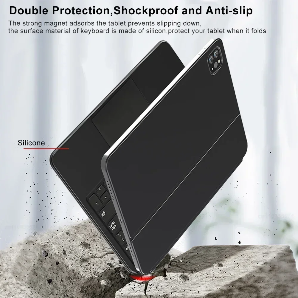 Étui Avec Clavier Pour IPad Air 6 11" 2024 (M2) | Étui Clavier Pour