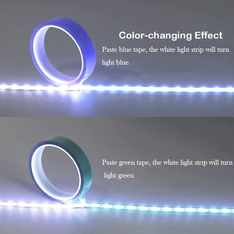 รูปสินค้า เทปบังแสงไฟ LED ปรับสีได้ ป้องกันแสงสะท้อน ติดตั้งง่าย