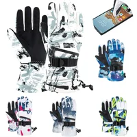 Ski Gloves Waterproof Snow Gloves -30℉ Winter Gloves for Cold Weather Touchscreen Snowboard Gloves Warm for Men Women