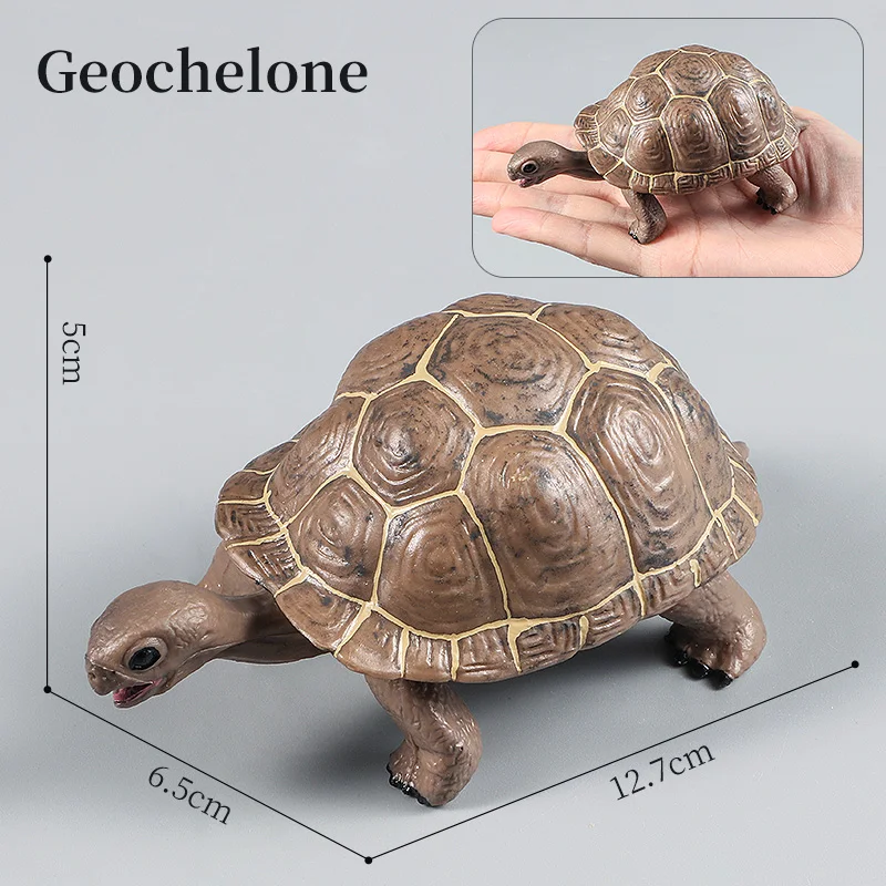 Sea Turtle Leatherback Figurine - Educational PVC Toy Gift