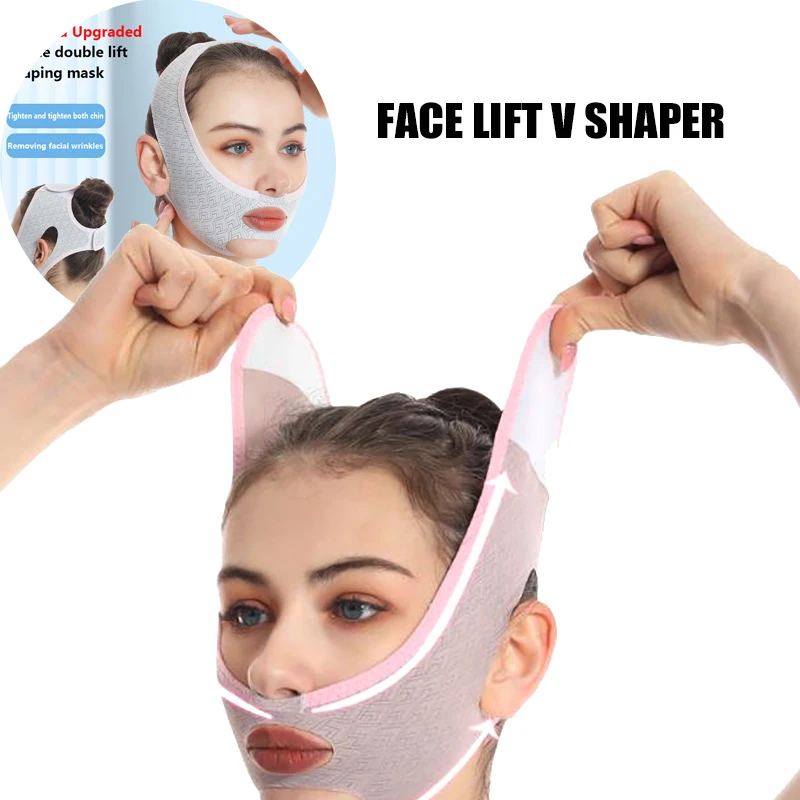 Face Lift V Shaper Mask Face Slimming Bandage Strumenti Di Bellezza Cheek Lift Up Belt Anti Rughe Strap Neck Thin Lift Face Care Tool