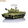 2.4G Heng Long 1/16 Scale 7.0 Plastic Ver Challenger II RTR RC Tank Model 3908 Painted Yellow  Gearbox Wheels Smoke Unit TH17734 1