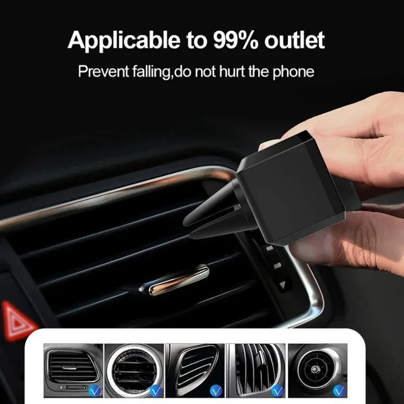 Car Universal Phone Holder Air Vent Mount Holder Universal Car Holder For Cell Phone in Car Mobile Phone Holder Stand Auto Parts