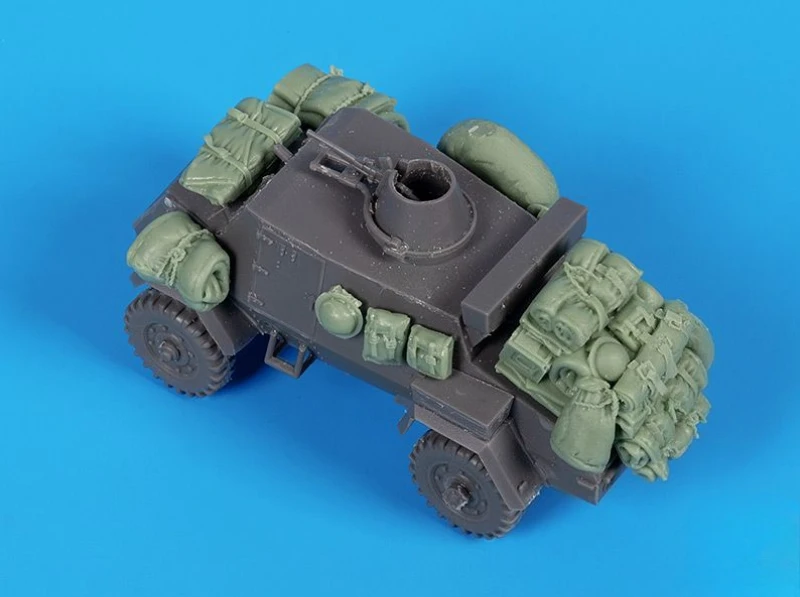 1/72 Scale Die-Cast Resin Otter Accessories Set - Unassembled and Unpainted Kit