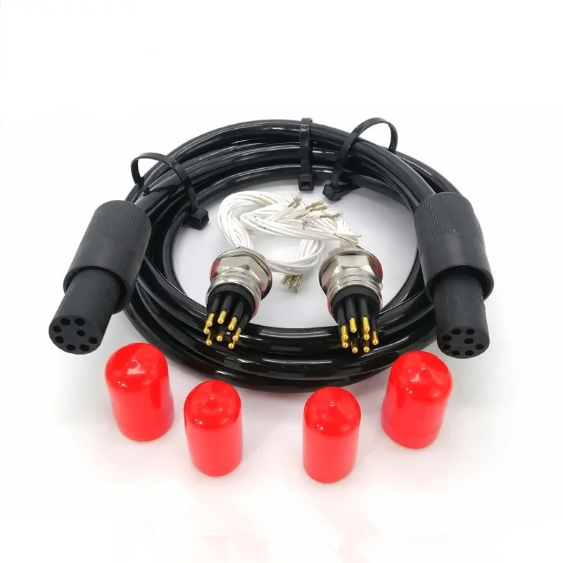 

Subconn pluggable wet wire robot connector watertight plug ip69k marine double male and female cable underwater subsea conCD
