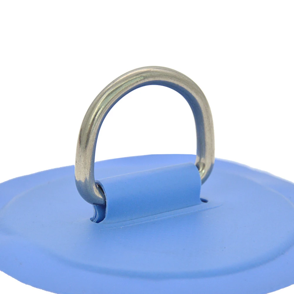 D-ring Spacer 8*8*0.2cm D Ring Patch Rubber Boat Fishing Boat Paddle Board PVC D Type Gasket Kayaking Accessories 1 Piece