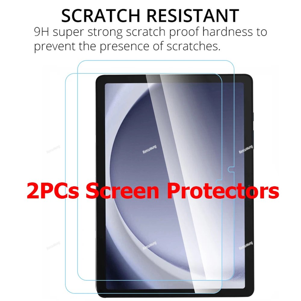 Premium Tempered Glass Screen Protector Duo - Scratch Resistant Film