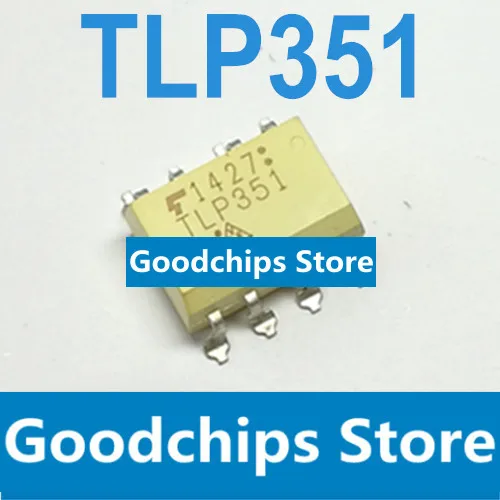 TLP351 SMD оптрон IGBT drive изолятор оптопары SOP8 оригинальный импортный чип SOP-8 |