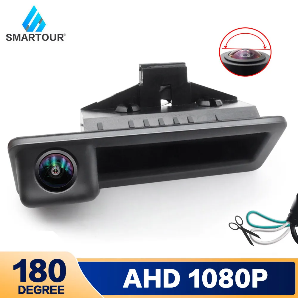 

Smartour Fisheye Lens 1080P HD AHD Vehicle Rear View Camera For BMW 3 Series 5 X5 X1 X6 E82 E84 E88 E90 E91 E92 E93 E60 Car Cam