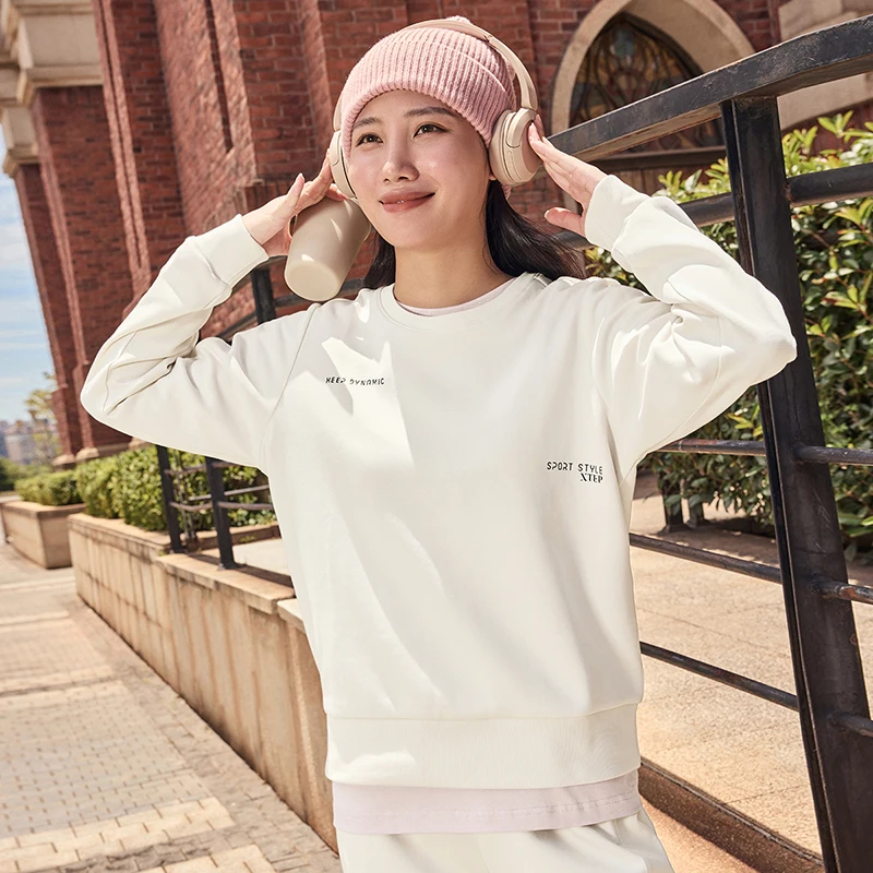 Xtep Pullover Sweater For Women Autumn Tops
