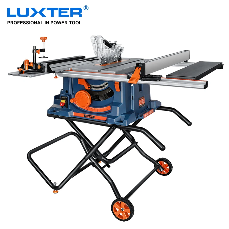 10 Inch Woodworking Table Saw 1800W Table Saw with foldable stand Multi-Functional Wood Cutting Saws woodworking table saw