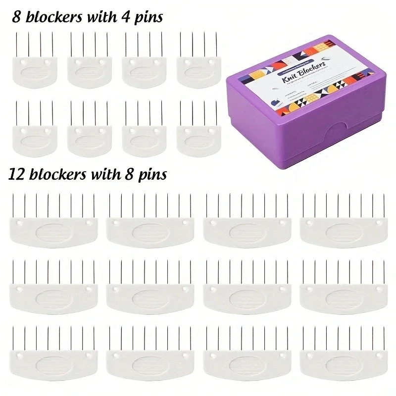 Description Picture 4 of item1 Pack Knit Blockers Knitting Sewing Tools & Accessory