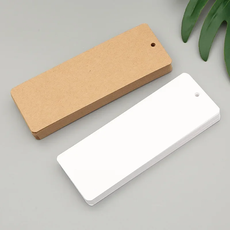 Rectangle Kraft Paper Bookmarks Book Page Clips Separator Pages Tags bookmarks stationery supplies paper bookmark index tabs Classical DIY Bookmark Supplies School Stationery 30pcs/set