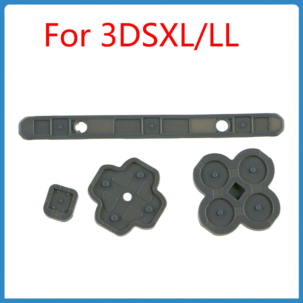1Set Per 3Dsxl Adesivo Conduttivo Per 3Dsxl/Ll Pulsante Di Contatto Adesivo Conduttivo D-Pad Key Pad Parti Di Gioco Riparazione Sostituzione
