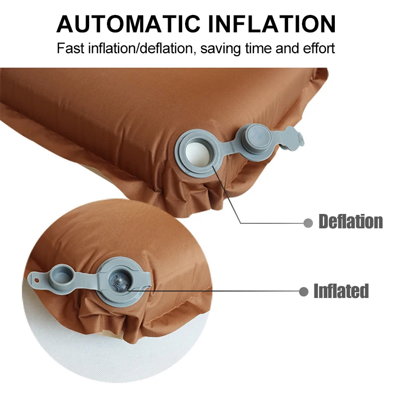 Inflatable Pillow Westtune Camping Pillow Portable Self Inflating Sleeping Pillow 3D Ultralight Sponge Compact Outdoor Travel Neck