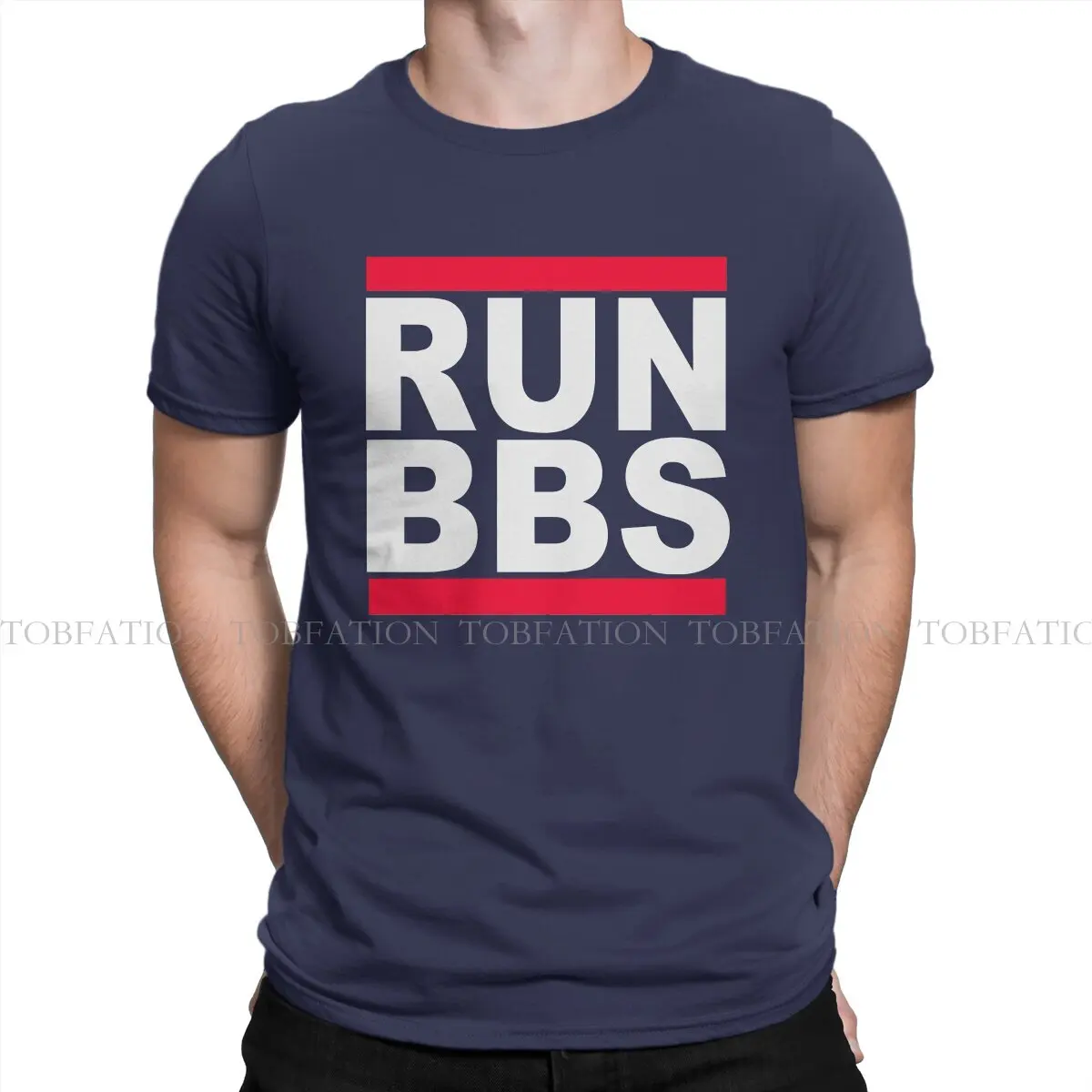 Run Bbs Fashion Magliette Bbs Motorsport Maglietta Streetwear In Tessuto Stile Maschile Girocollo