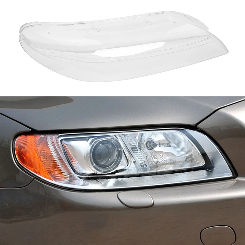 

Car Front Right Headlamp Cover Transparent Lampshade Headlight Cover Shell Mask Lens for Volvo S80 S80L 2008-2015