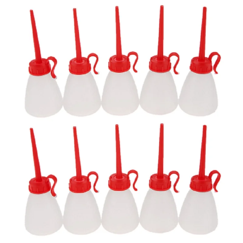 10Pcs60mlSewingMachineOilBottleSqueezeEmptyOilerBottleSewing