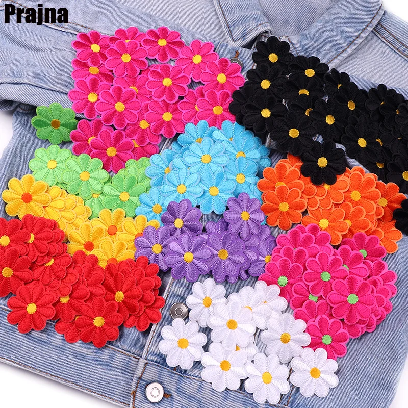 Iron on Patches Flowers & Butterfly Embroidery Applique Patches for Arts  Crafts 16 Pcs 