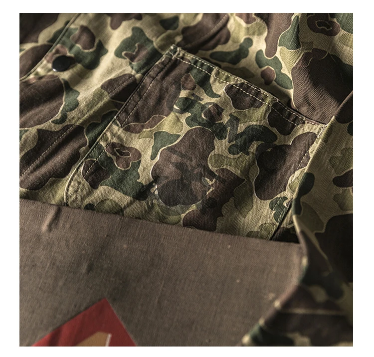 ジャケット・アウター BRONSON MFG. USMC P-42 size38 Bronson WW2 USMC P-44 Utility Jacket Vintage Herringbone