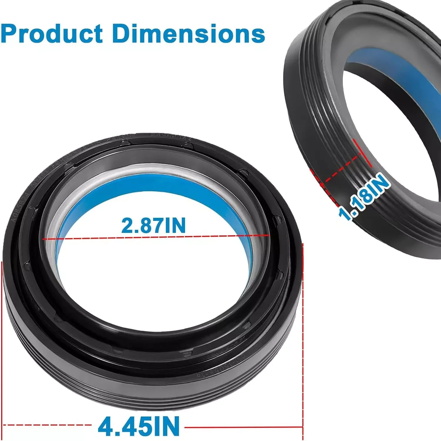 50491 Outer Axle Shaft Seal for Ford Super Duty Excursion F250 F350 Dana 50/60