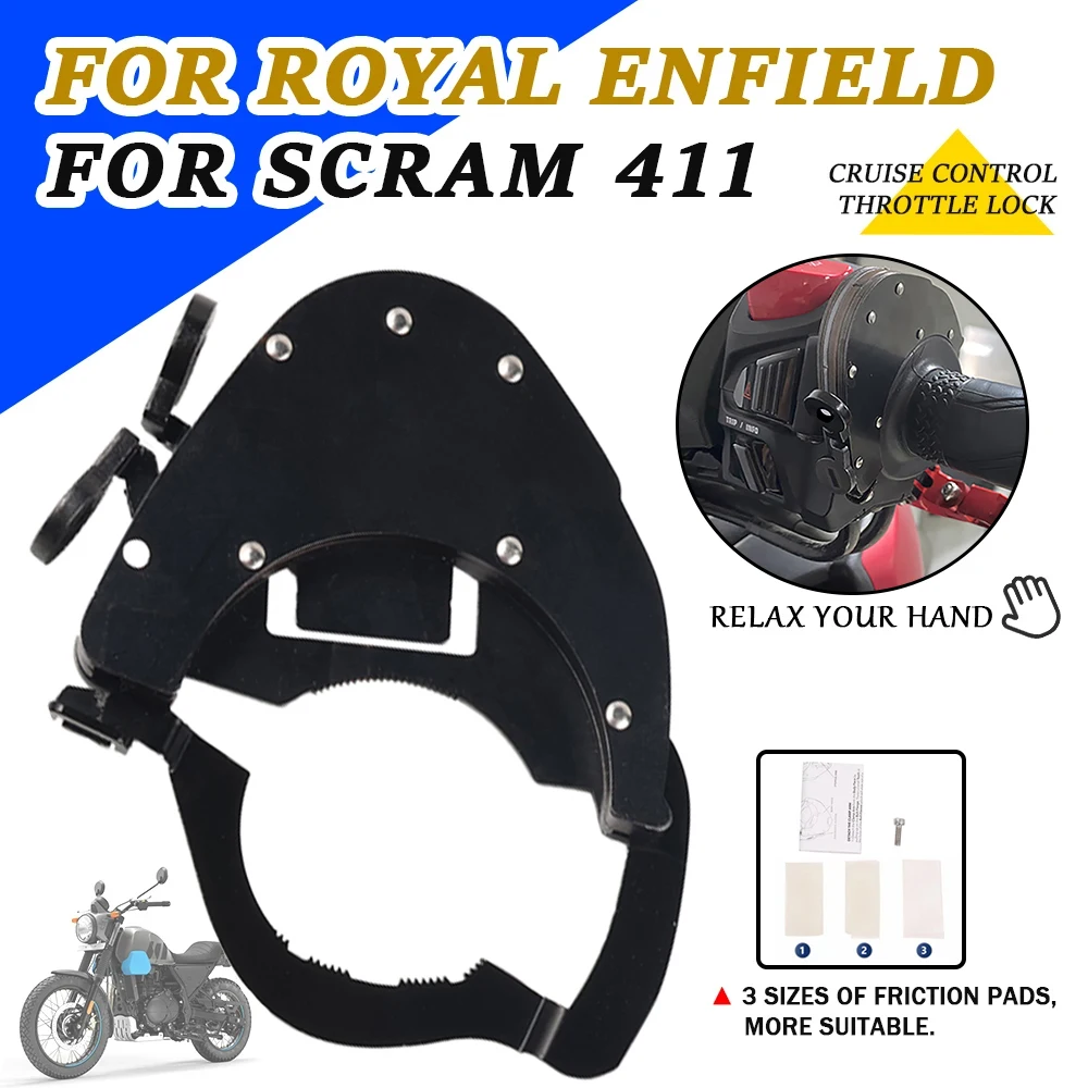 Per Royal Enfield Himalayan Scram411 Scram 411 2022 2023 Accessori Moto Cruise Control Throttle Lock Assist Manubrio