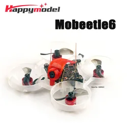 HappyModel-palillo de dientes Tinywhoop, Mobeetle6 1S, 65mm, DiamondF4, 400mW, VTX, Runcam, Nano3, 0702, KV23000, ELRS, para Dron FPV Racer