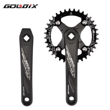 GOLDIX MTB Square Hole Crankset 1