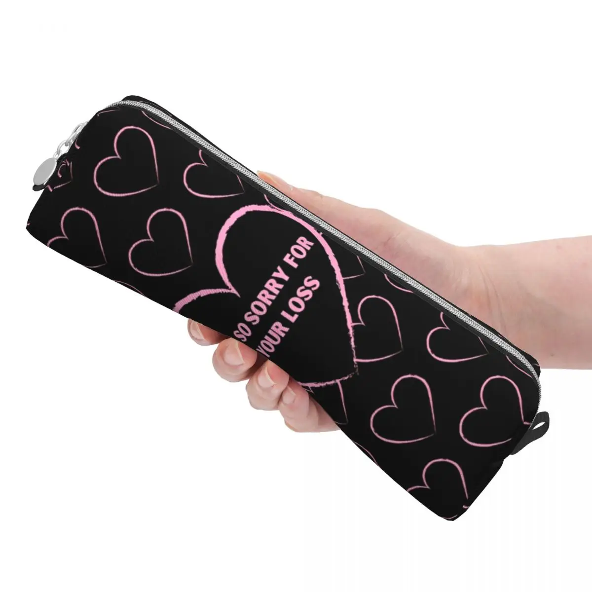 Sabrina Carpenter Feather I'm SO Sorry For Your Loss Pencil Case Pencilcases Pen Kids Large Storage Bag Office Gifts Stationery
