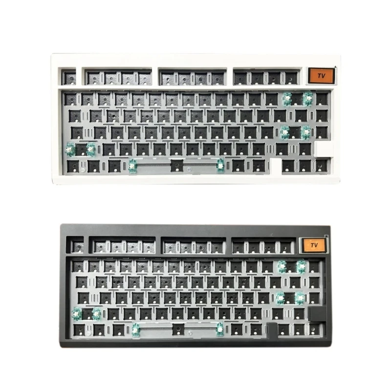 

GMK81 Customizable DIY Mechanical Keyboard 3Modes BT5/2.4G/UsbC Hot swappable Switches Backlights