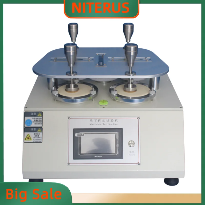 

Abrasion Tester ASTM D4966 Fabrics Pilling and Resistance Martindale Testing Machine Wear